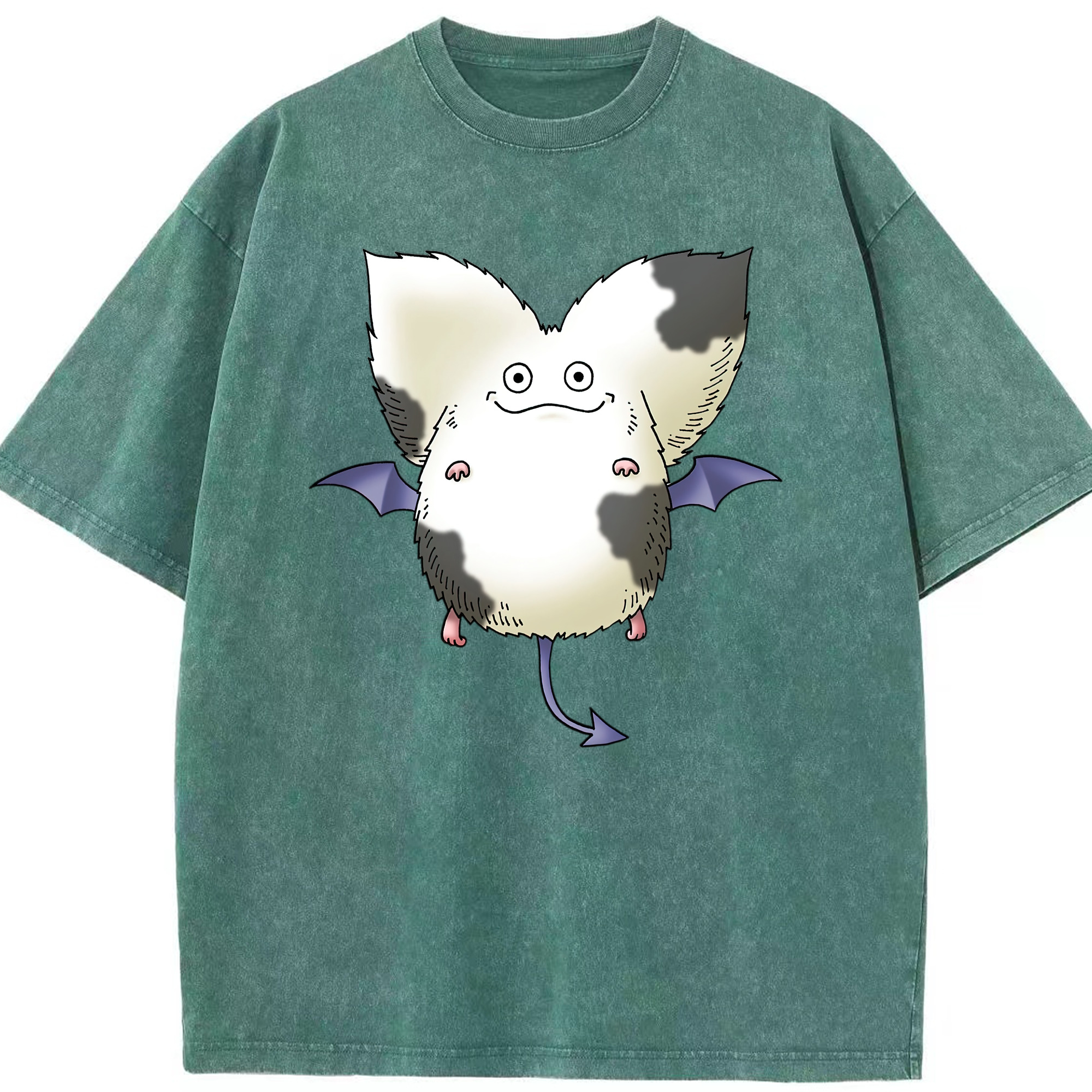 （画像用） ドラゴンクエスト Doragon Kuesuto Dragon Quest 綿100% ヴィンテージ風 半袖Tシャツ（フロントプリント）